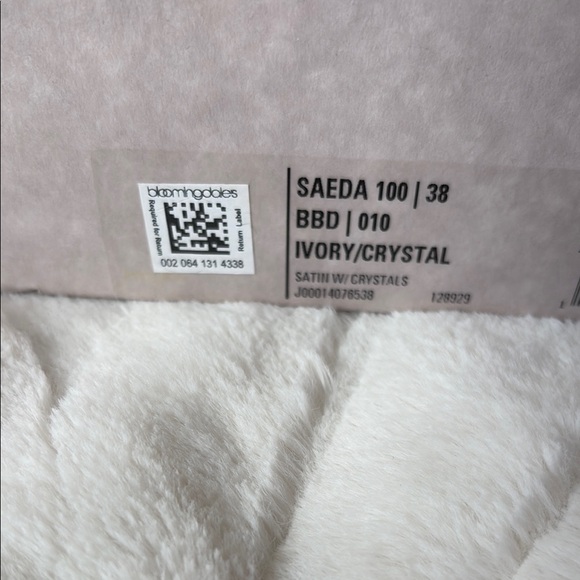 Jimmy Choo White Embellished Women's Heels - Picture 9 of 9